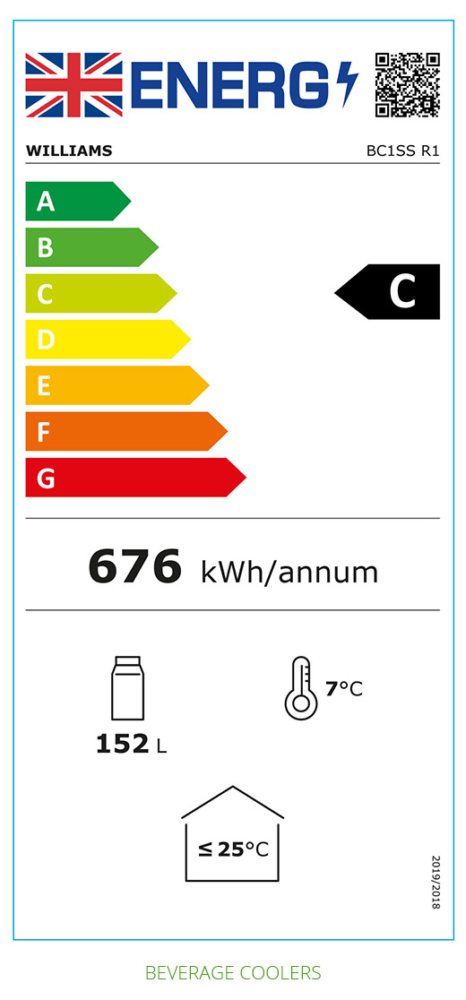 Williams Refrigeration - Beverage Cooler Energy image